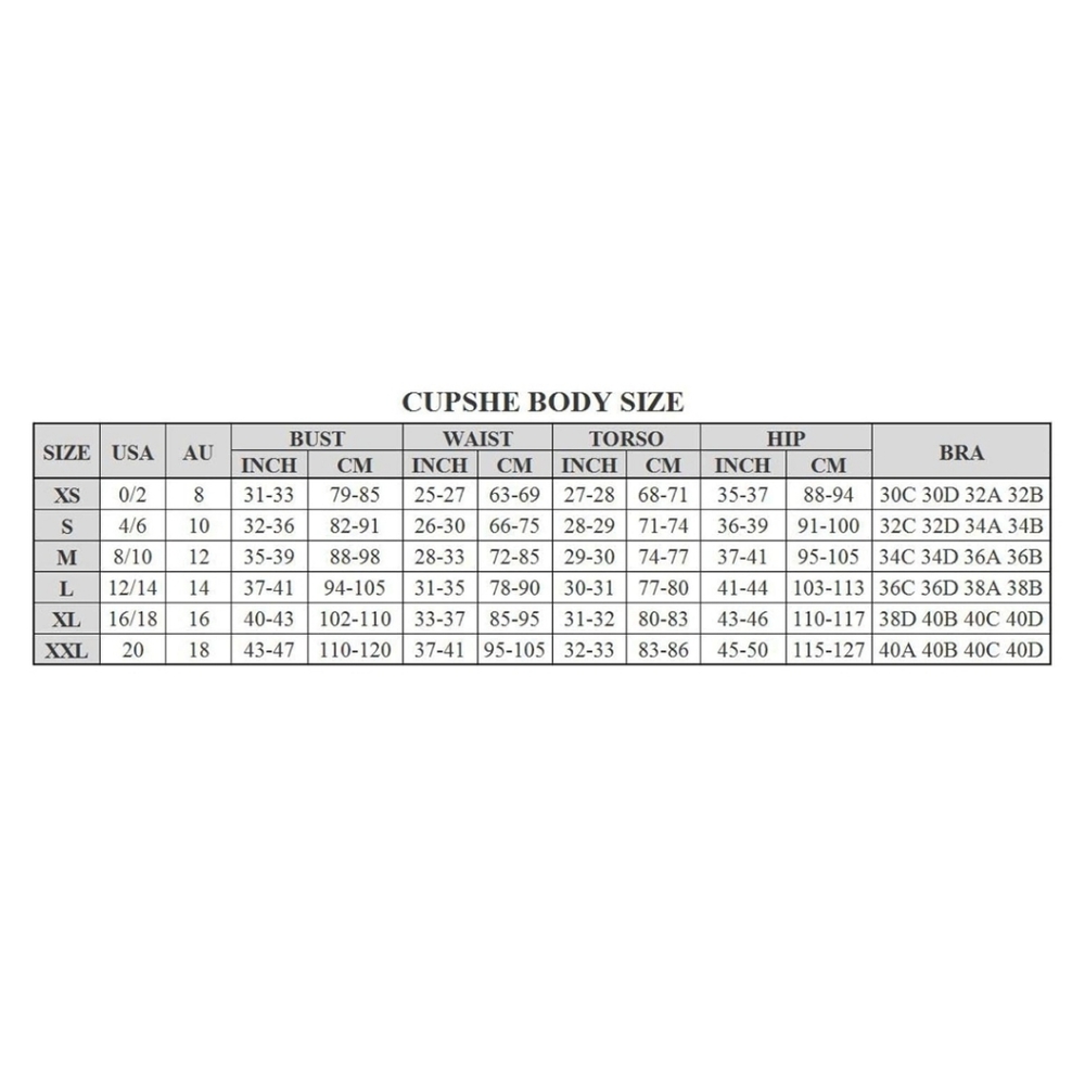 ❌SOLD❌Cupshe Bikini  Size Small - Picture 6 of 6